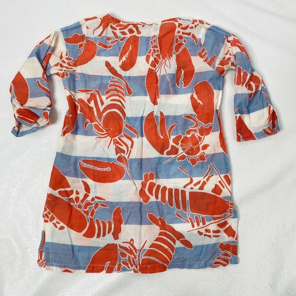 Gretchen Scott Girls Size 2/4 Lobster Tunic Dress - Picture 6 of 8
